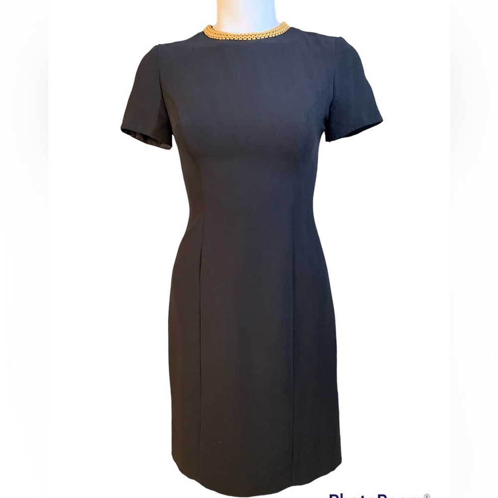 DAVID WARREN LITTLE BLACK BLACK DRESS